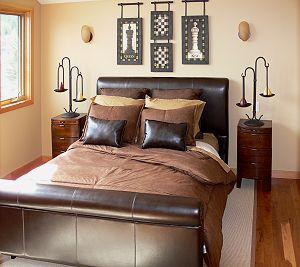 Bright, airy bedroom